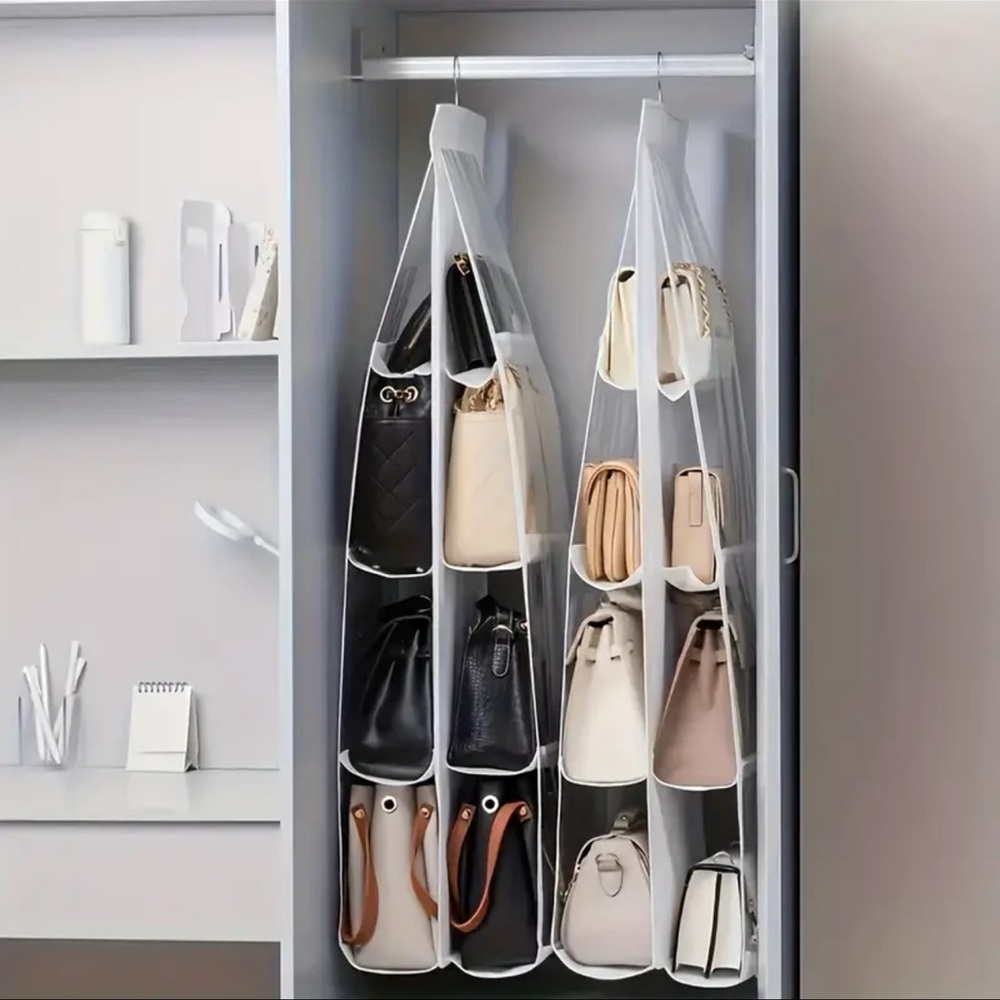 Organizer, 1pc, Hanging Storage Organizer for Handbags, Shoes, Jeans, et…
